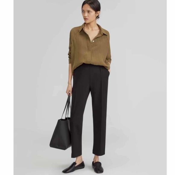Everlane The Dream Pants Black Size XS - Picture 4 of 10